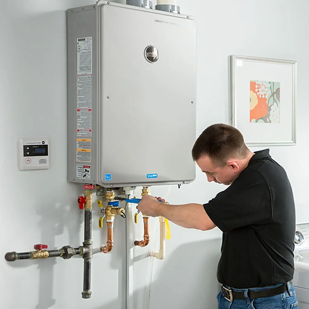 tankless water heater repair in Hubert, NC